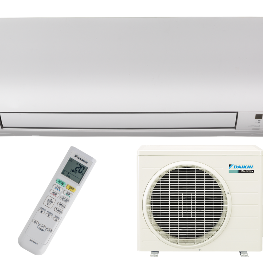 DAIKIN TRIPPLE-SPLIT 5.2 KW OUTDOOR + 1×3.5 KW+ 2X 2.5KW INDOOR COOL&HEAT