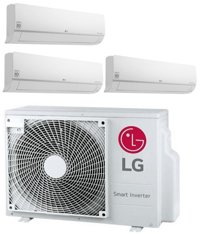 LG TRIPLE SPLIT AIRCO STANDARD INVERTER AIRCONDITIONER 3 X 2.5KW WIFI MUR21